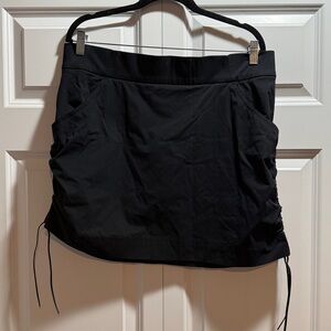 Columbia Black Athletic Skort with Side Cinches. Brand new.